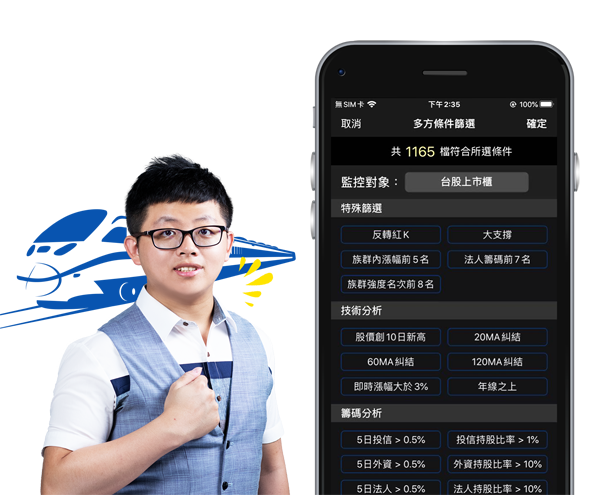 潛力飆股一鍵篩選，新手也能輕鬆掌握！