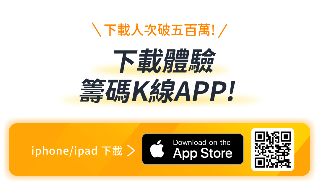 【專屬優惠】凡爸｜籌碼 K 線 APP 年訂閱📲（送 7 天權限）