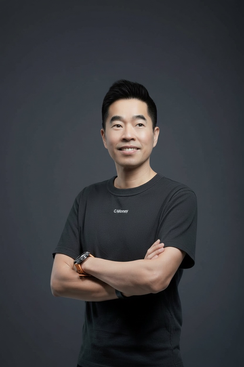 CMoney 創辦人暨執行長 Ken 的人物照